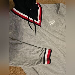 Tommy Hilfiger Gray Hoodie Dress